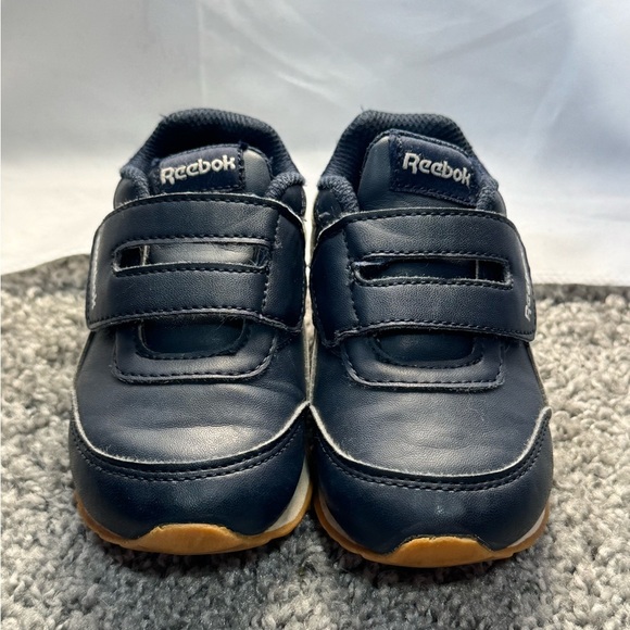 Reebok Blue Sneakers with Velcro Straps and Gum Soles Size 7 Infant - Picture 2 of 10
